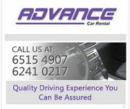 Advance Car Rental Singapore